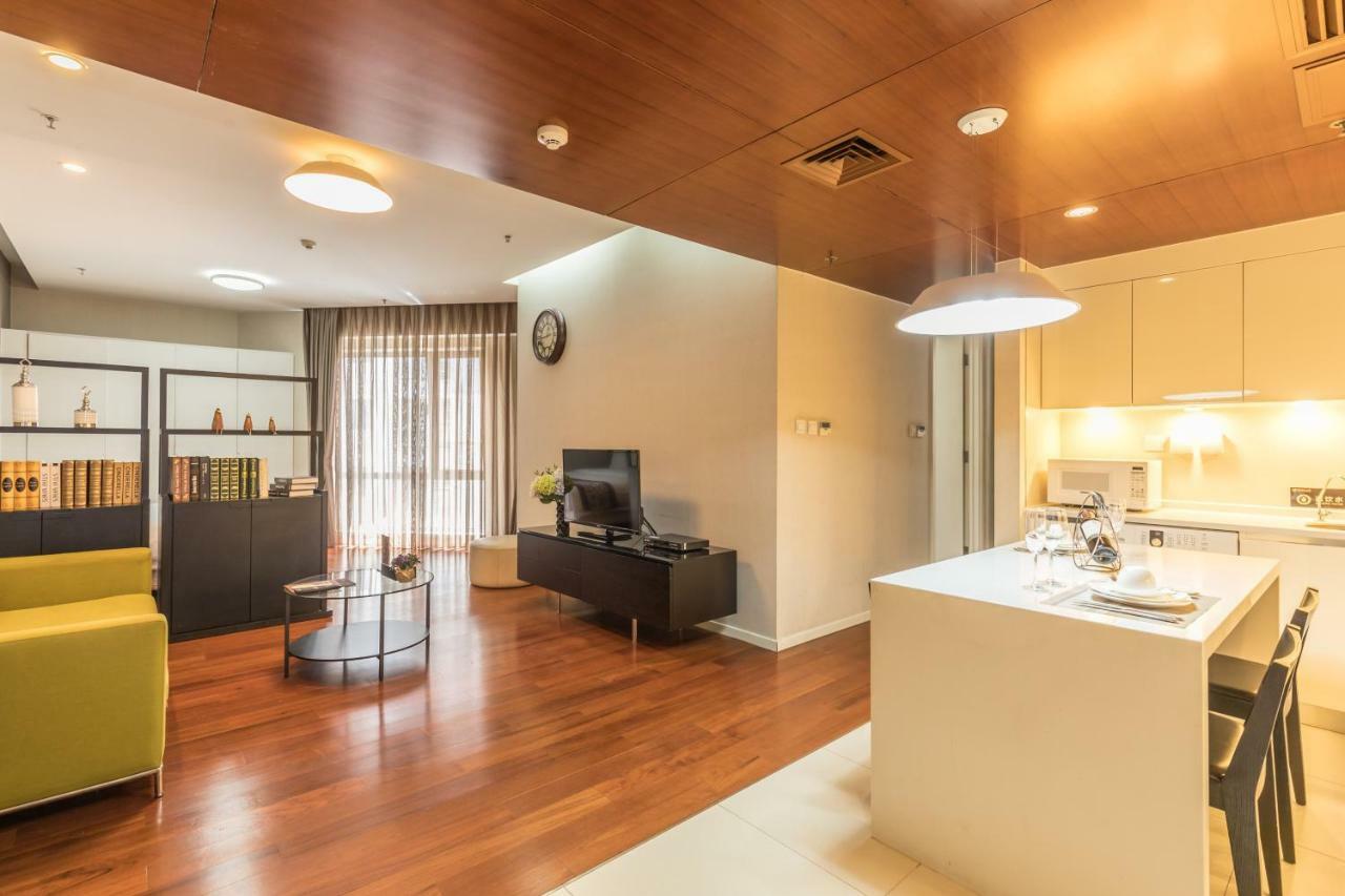 Jiu Du Hui Serviced Apartment Pekin Zewnętrze zdjęcie