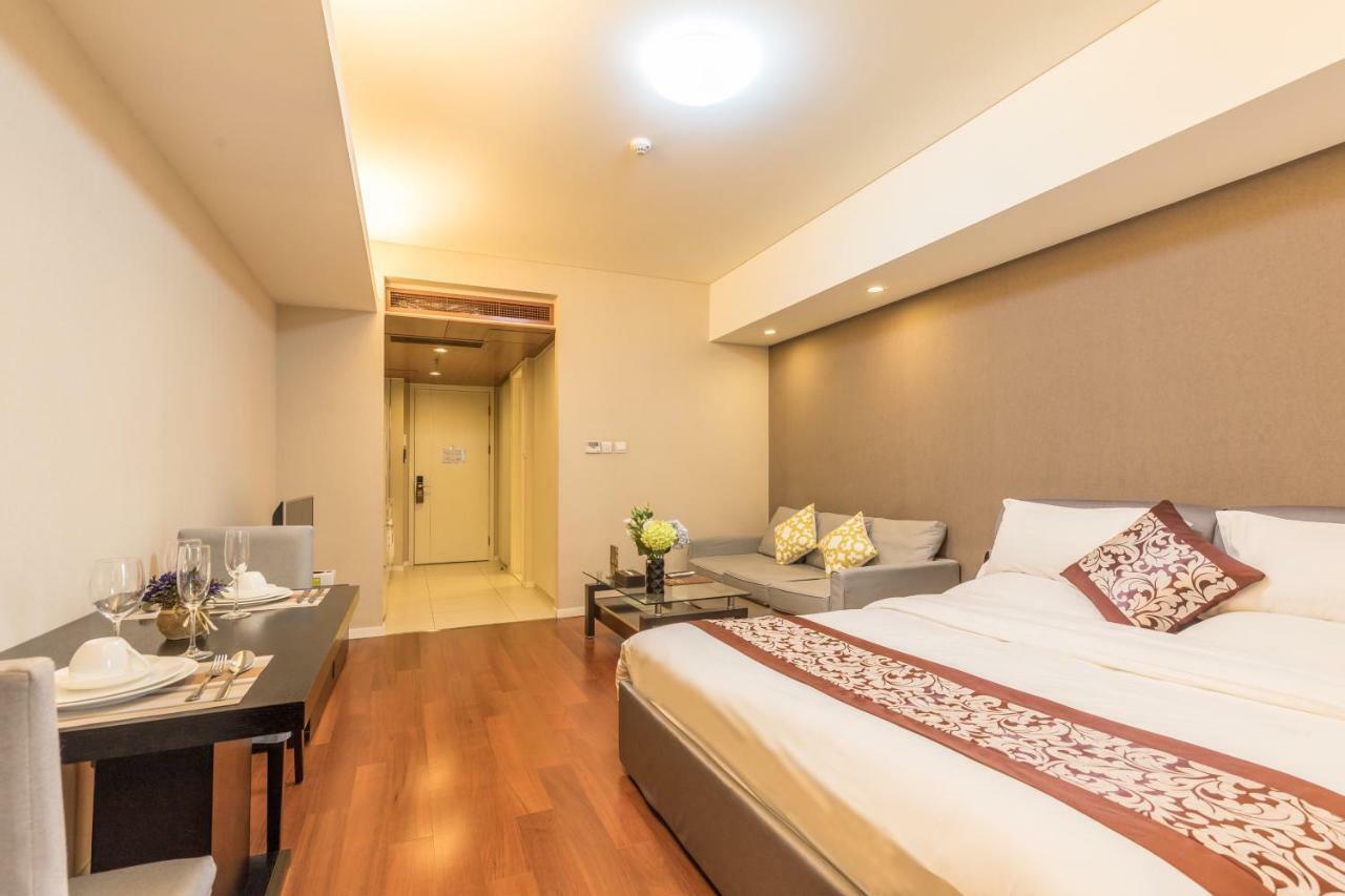 Jiu Du Hui Serviced Apartment Pekin Zewnętrze zdjęcie